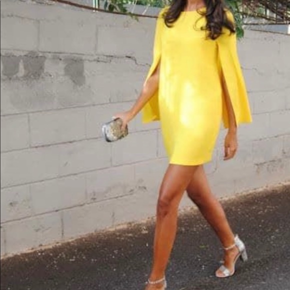 Zara Yellow Dress - Picture 2 of 6